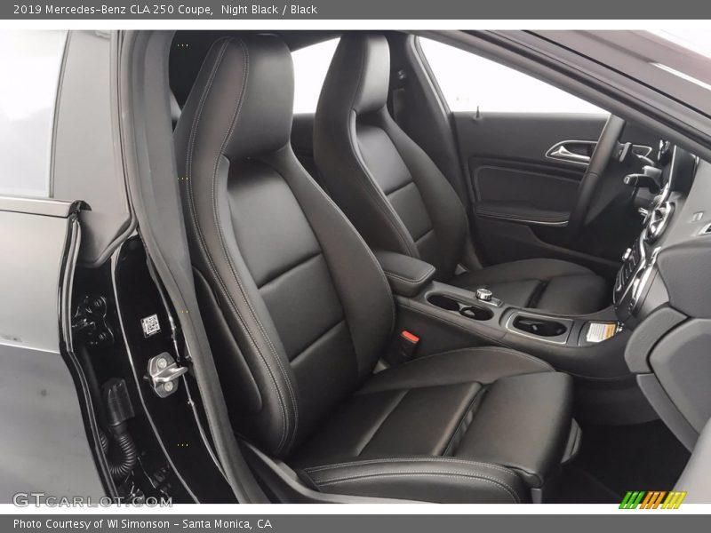 Night Black / Black 2019 Mercedes-Benz CLA 250 Coupe