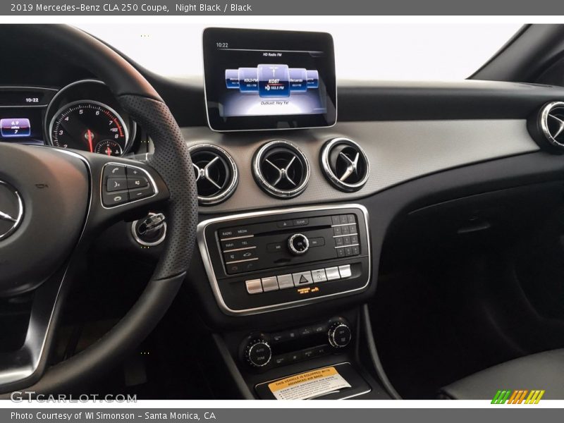 Night Black / Black 2019 Mercedes-Benz CLA 250 Coupe