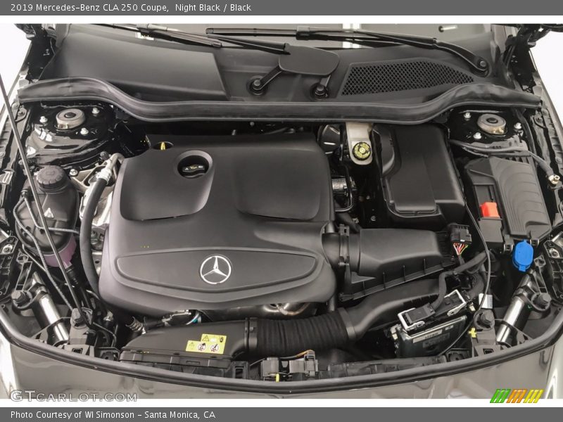 Night Black / Black 2019 Mercedes-Benz CLA 250 Coupe