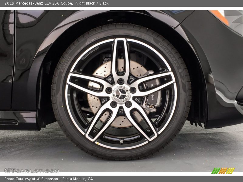 Night Black / Black 2019 Mercedes-Benz CLA 250 Coupe