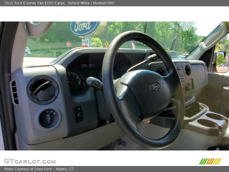 Oxford White / Medium Flint 2012 Ford E Series Van E150 Cargo