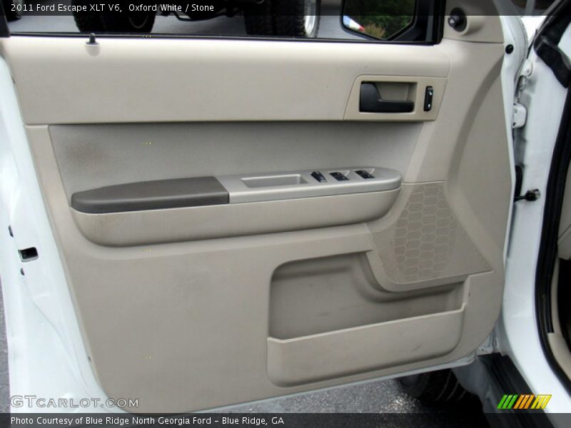 Oxford White / Stone 2011 Ford Escape XLT V6