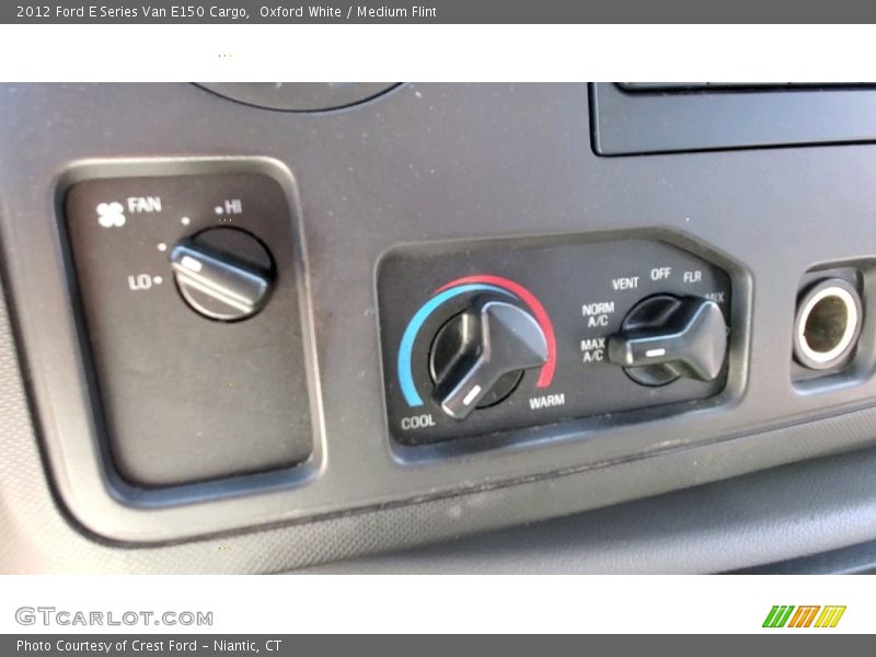 Oxford White / Medium Flint 2012 Ford E Series Van E150 Cargo