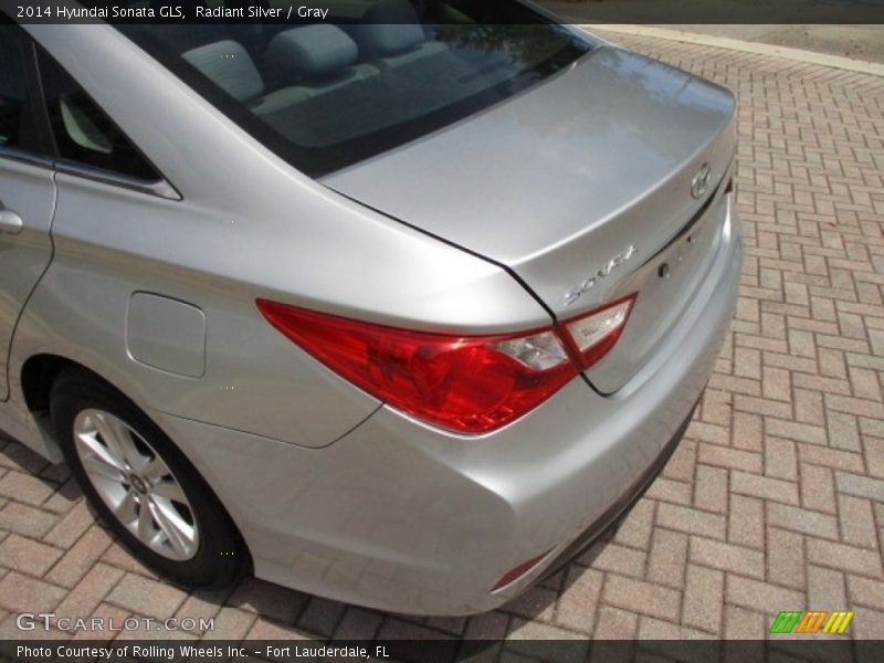 Radiant Silver / Gray 2014 Hyundai Sonata GLS
