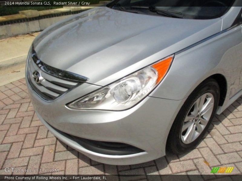 Radiant Silver / Gray 2014 Hyundai Sonata GLS