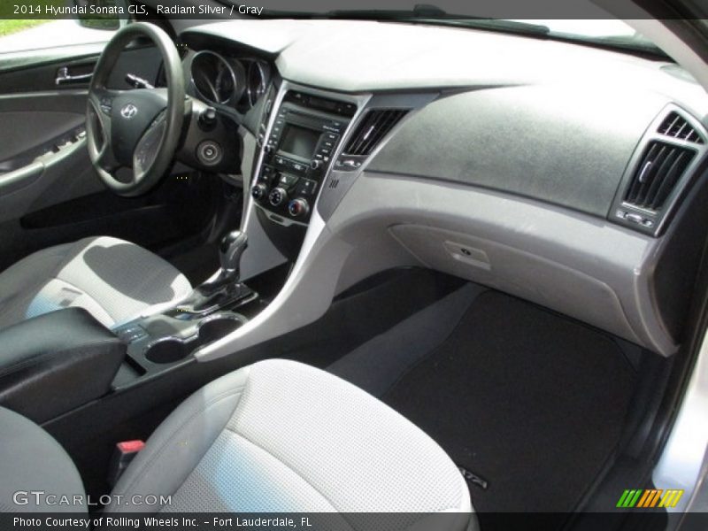 Radiant Silver / Gray 2014 Hyundai Sonata GLS