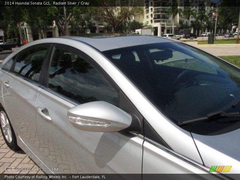 Radiant Silver / Gray 2014 Hyundai Sonata GLS