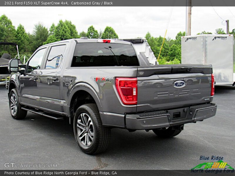Carbonized Gray / Black 2021 Ford F150 XLT SuperCrew 4x4