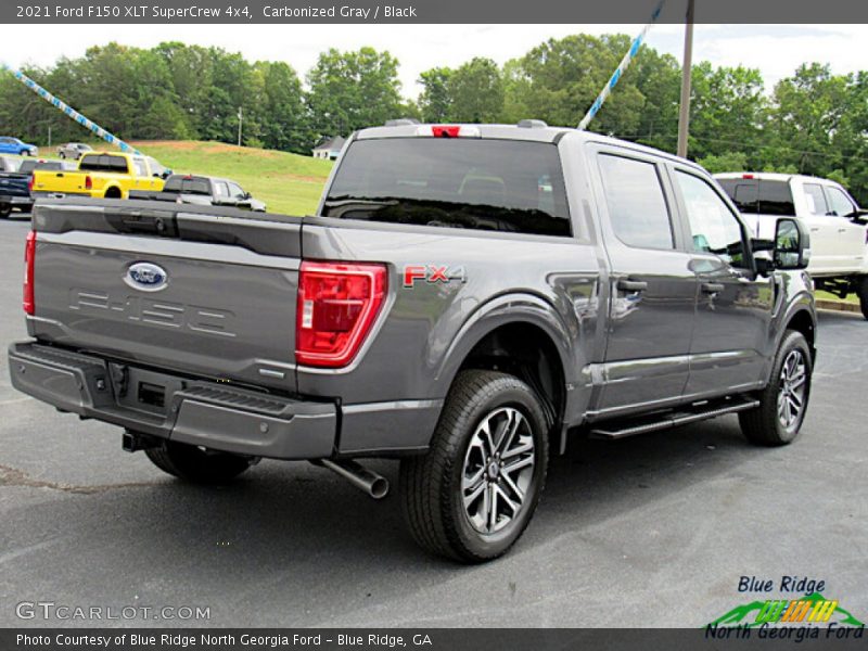 Carbonized Gray / Black 2021 Ford F150 XLT SuperCrew 4x4