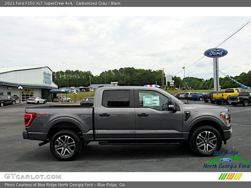 Carbonized Gray / Black 2021 Ford F150 XLT SuperCrew 4x4