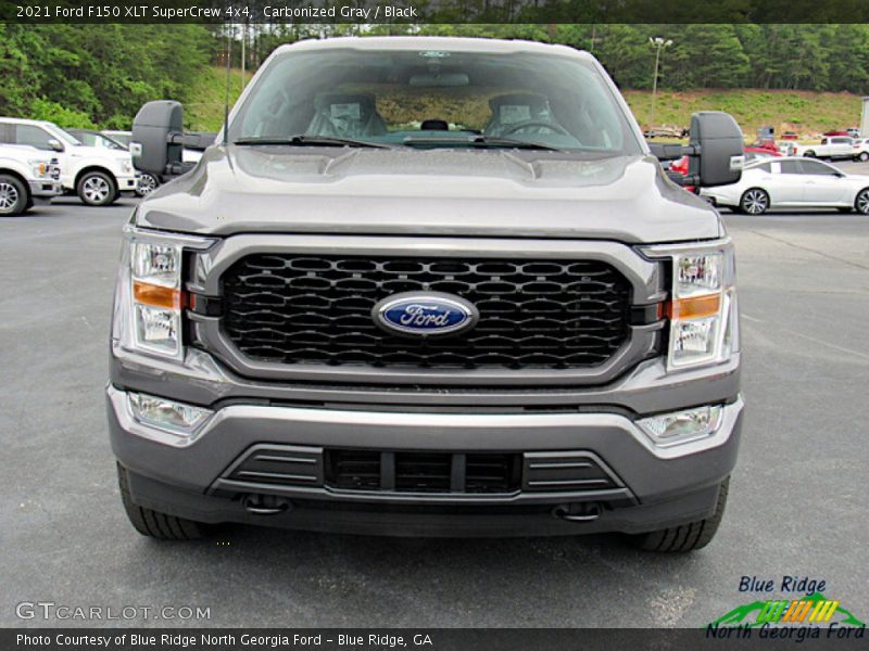 Carbonized Gray / Black 2021 Ford F150 XLT SuperCrew 4x4