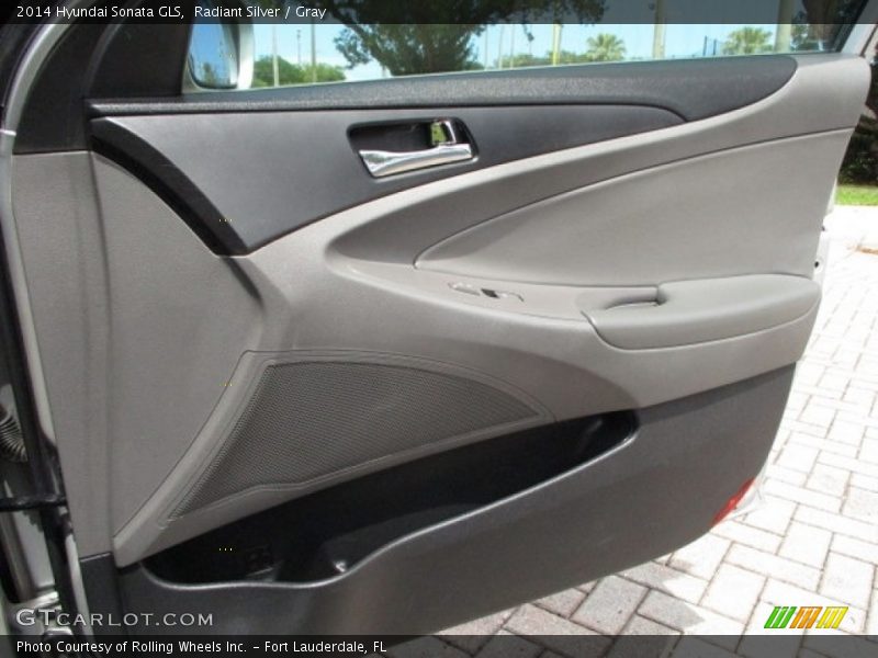 Radiant Silver / Gray 2014 Hyundai Sonata GLS