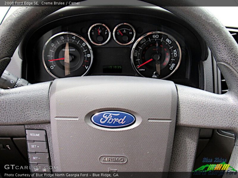 Creme Brulee / Camel 2008 Ford Edge SE