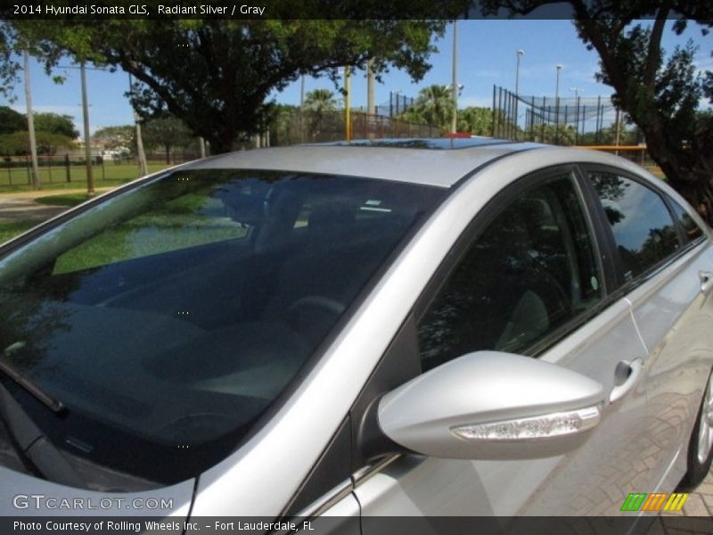 Radiant Silver / Gray 2014 Hyundai Sonata GLS