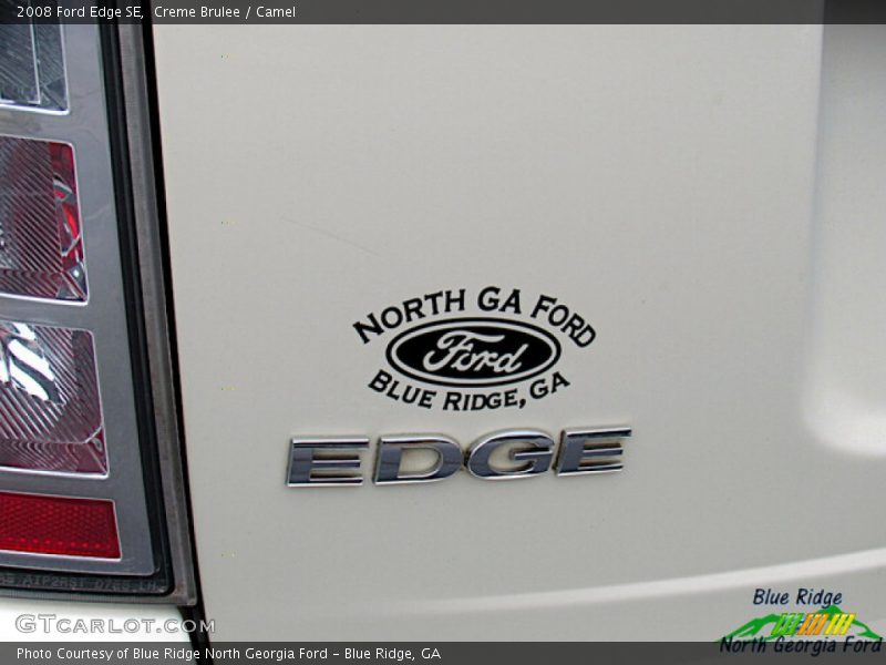 Creme Brulee / Camel 2008 Ford Edge SE