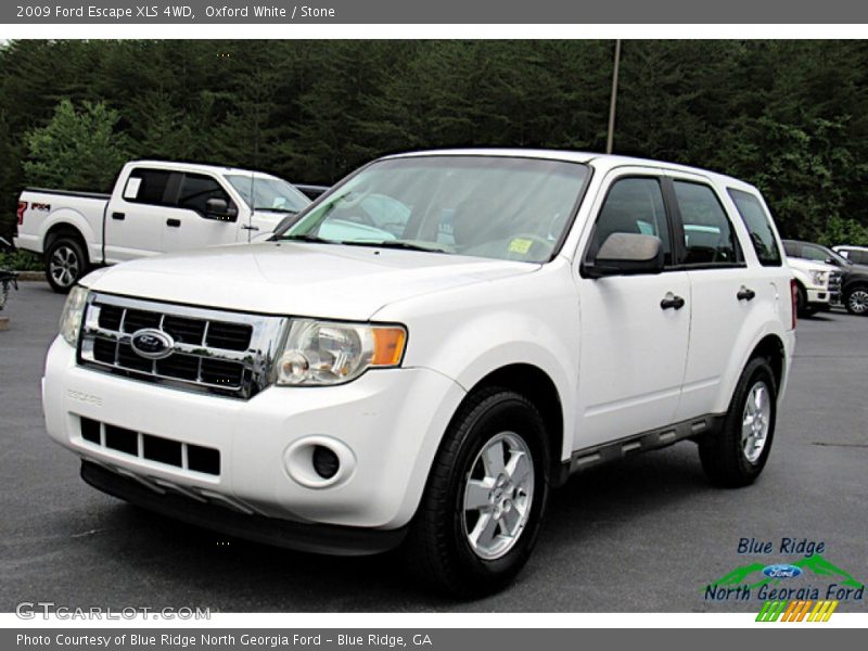 Oxford White / Stone 2009 Ford Escape XLS 4WD