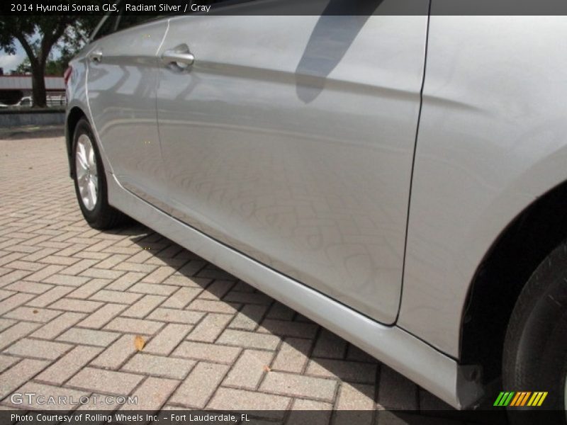 Radiant Silver / Gray 2014 Hyundai Sonata GLS
