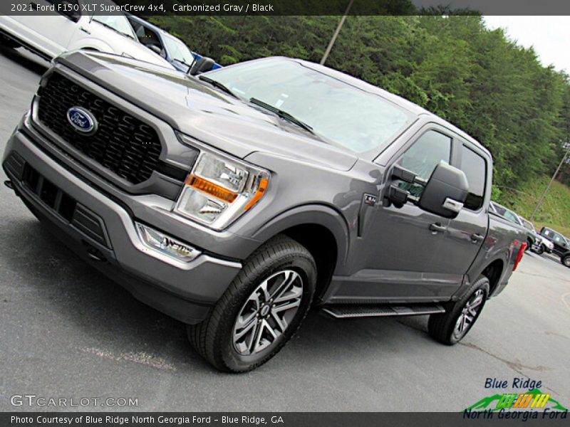 Carbonized Gray / Black 2021 Ford F150 XLT SuperCrew 4x4