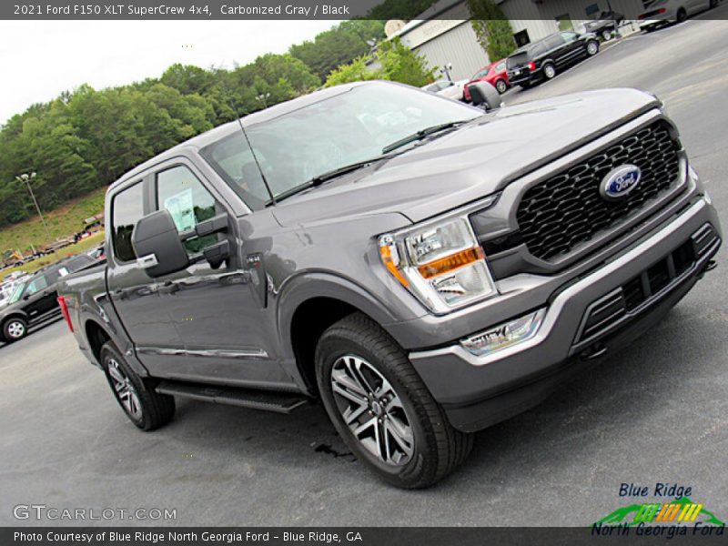 Carbonized Gray / Black 2021 Ford F150 XLT SuperCrew 4x4