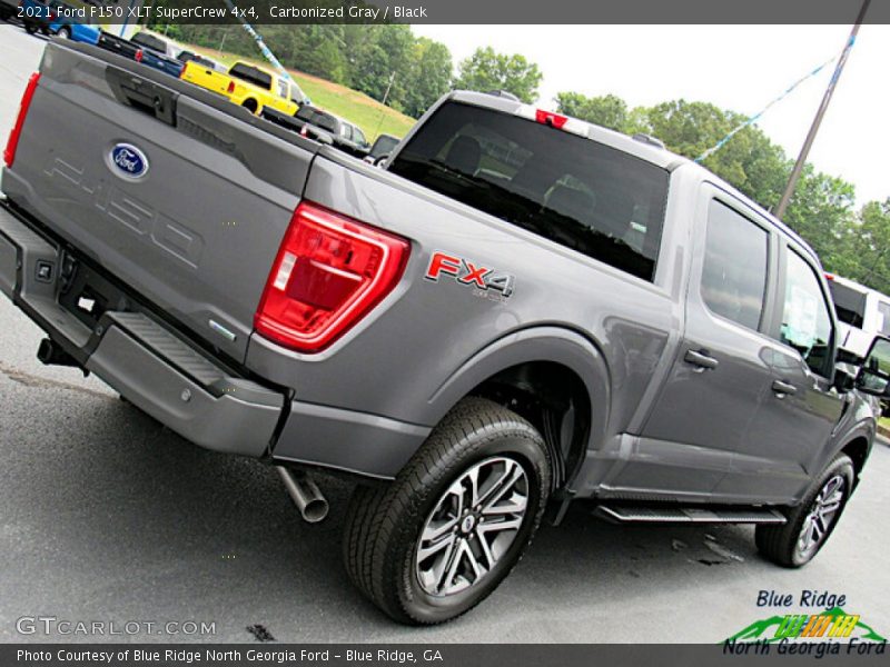 Carbonized Gray / Black 2021 Ford F150 XLT SuperCrew 4x4