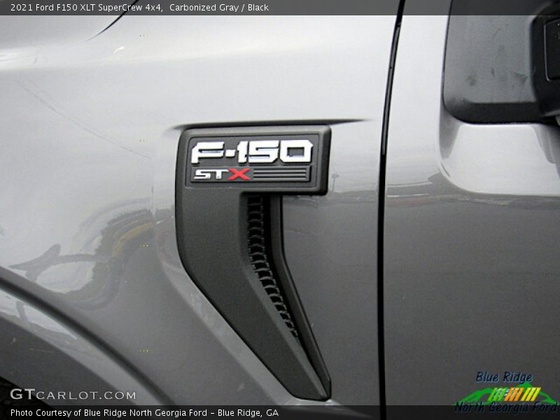 Carbonized Gray / Black 2021 Ford F150 XLT SuperCrew 4x4