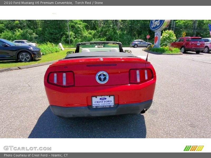 Torch Red / Stone 2010 Ford Mustang V6 Premium Convertible