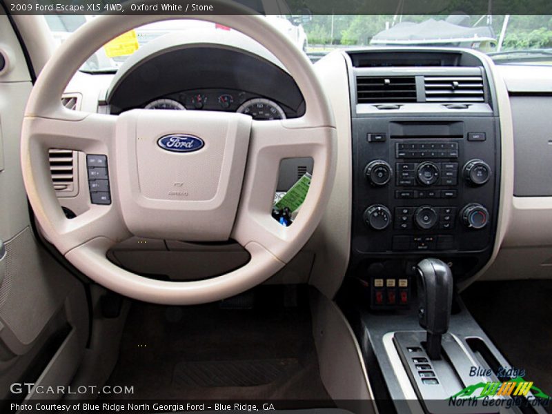 Oxford White / Stone 2009 Ford Escape XLS 4WD