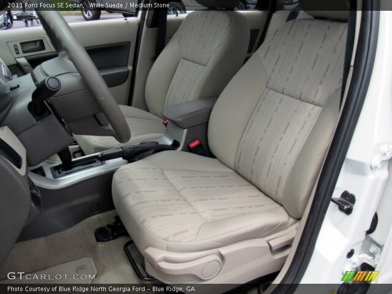 White Suede / Medium Stone 2011 Ford Focus SE Sedan