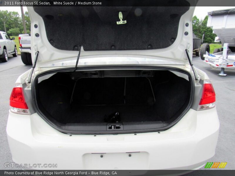 White Suede / Medium Stone 2011 Ford Focus SE Sedan