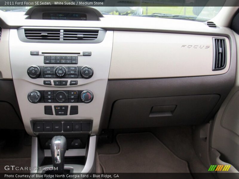 White Suede / Medium Stone 2011 Ford Focus SE Sedan