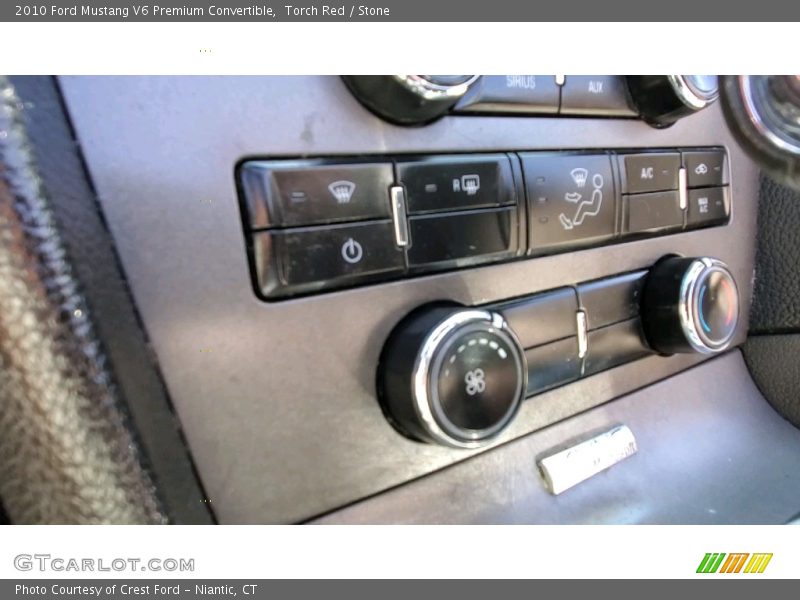 Torch Red / Stone 2010 Ford Mustang V6 Premium Convertible