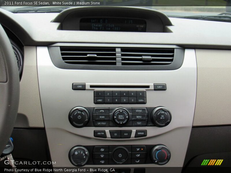 White Suede / Medium Stone 2011 Ford Focus SE Sedan