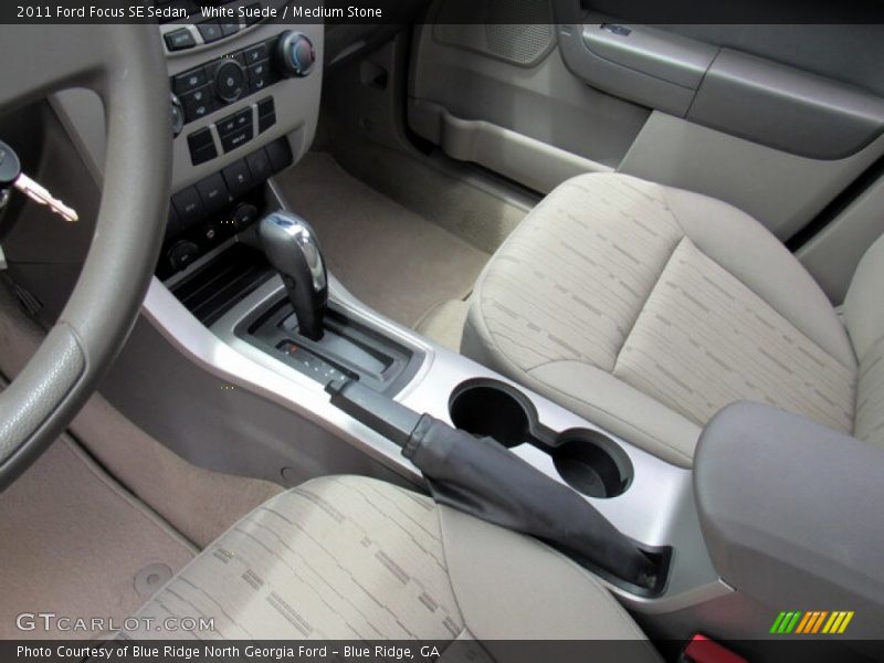 White Suede / Medium Stone 2011 Ford Focus SE Sedan