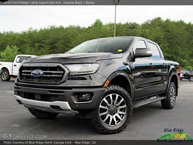 Shadow Black / Ebony 2019 Ford Ranger Lariat SuperCrew 4x4