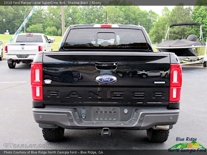Shadow Black / Ebony 2019 Ford Ranger Lariat SuperCrew 4x4