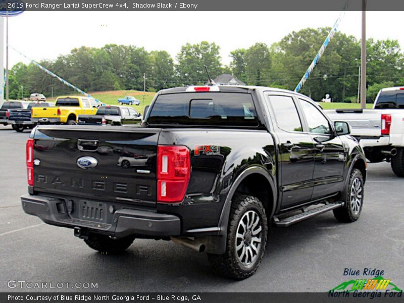 Shadow Black / Ebony 2019 Ford Ranger Lariat SuperCrew 4x4