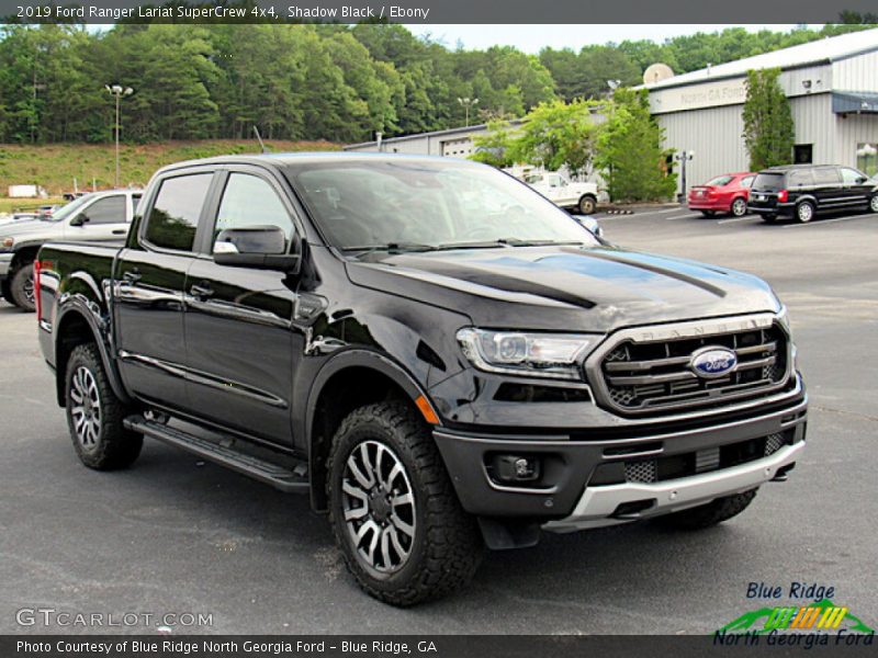 Shadow Black / Ebony 2019 Ford Ranger Lariat SuperCrew 4x4