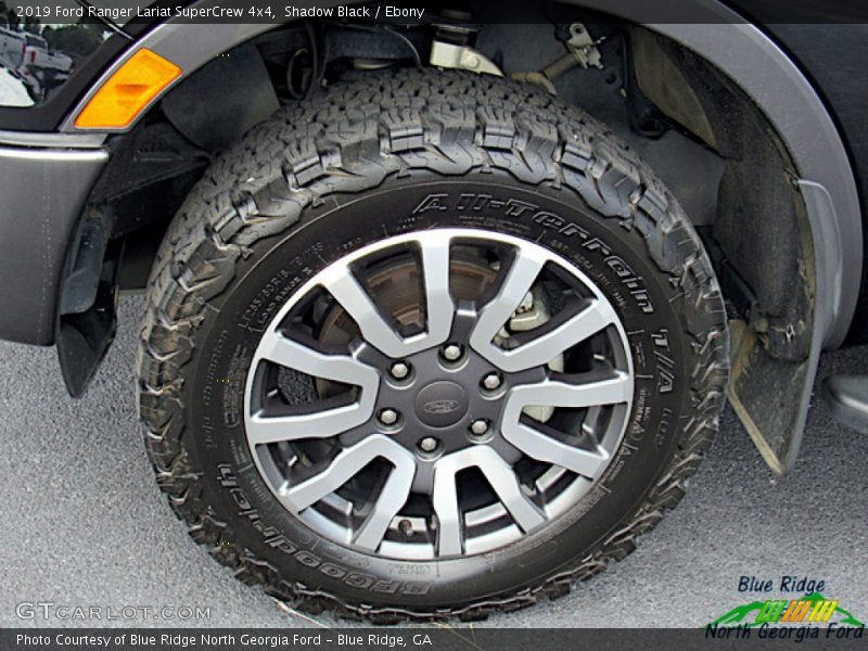 Shadow Black / Ebony 2019 Ford Ranger Lariat SuperCrew 4x4