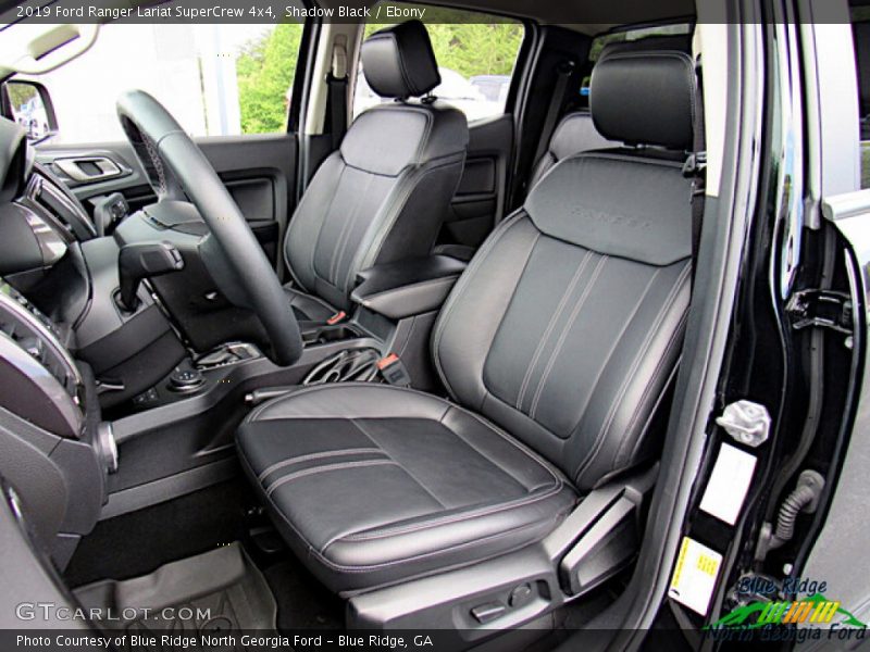 Shadow Black / Ebony 2019 Ford Ranger Lariat SuperCrew 4x4