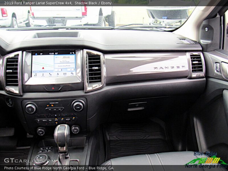 Shadow Black / Ebony 2019 Ford Ranger Lariat SuperCrew 4x4