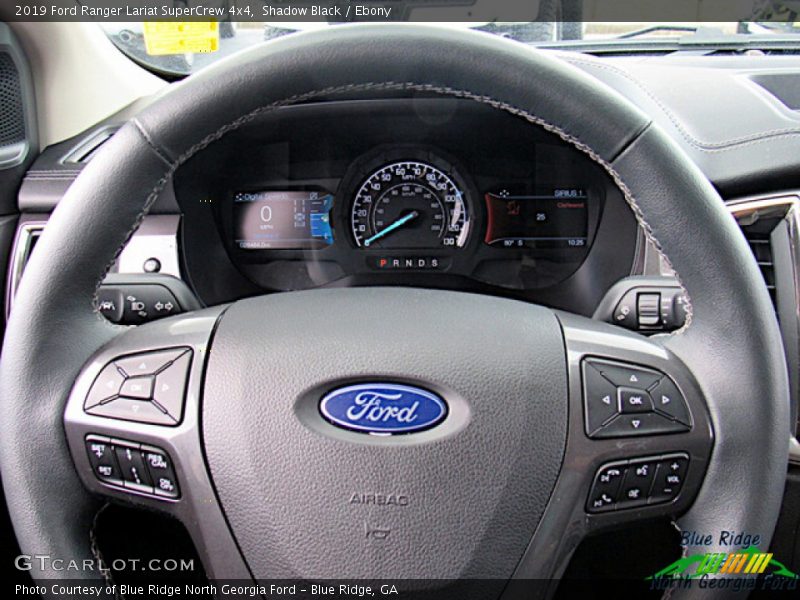 Shadow Black / Ebony 2019 Ford Ranger Lariat SuperCrew 4x4
