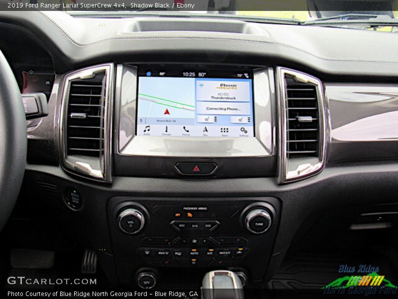 Shadow Black / Ebony 2019 Ford Ranger Lariat SuperCrew 4x4