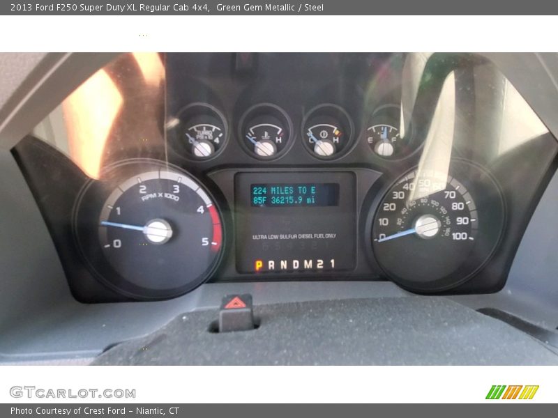  2013 F250 Super Duty XL Regular Cab 4x4 XL Regular Cab 4x4 Gauges