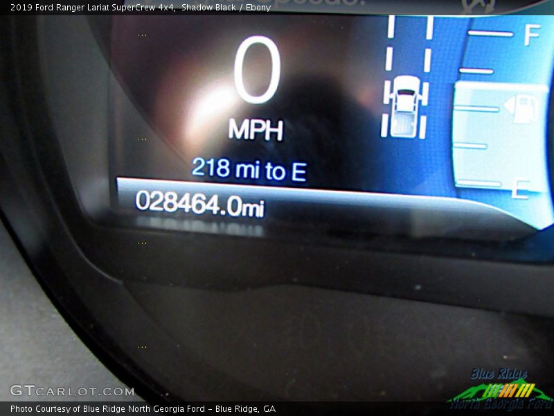 Shadow Black / Ebony 2019 Ford Ranger Lariat SuperCrew 4x4