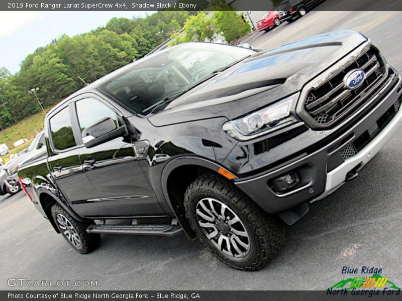 Shadow Black / Ebony 2019 Ford Ranger Lariat SuperCrew 4x4