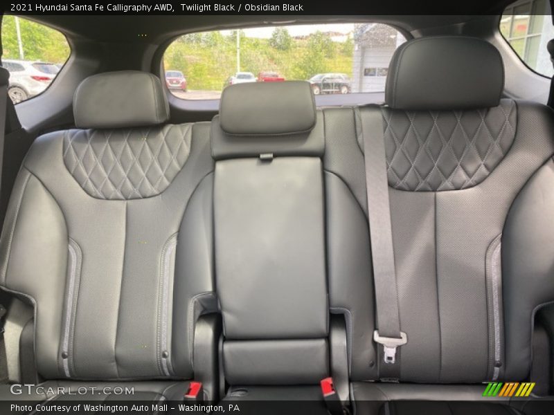 Twilight Black / Obsidian Black 2021 Hyundai Santa Fe Calligraphy AWD