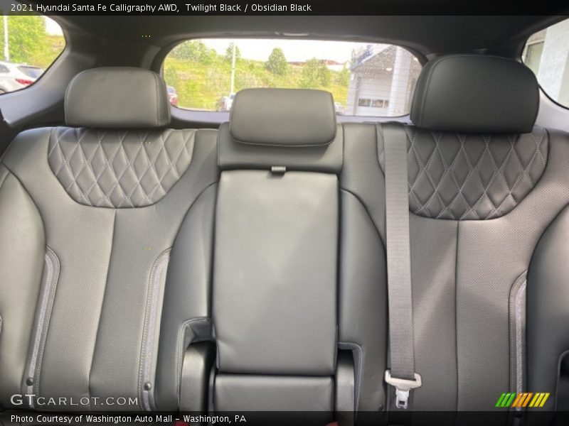 Twilight Black / Obsidian Black 2021 Hyundai Santa Fe Calligraphy AWD