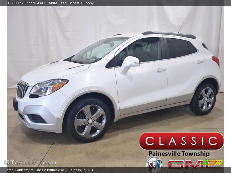 White Pearl Tricoat / Ebony 2014 Buick Encore AWD