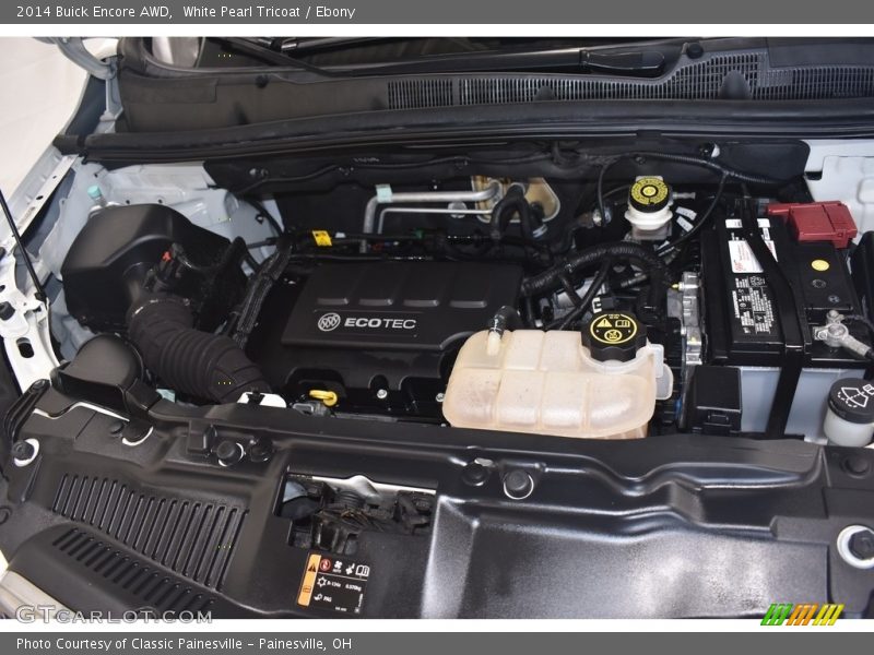 White Pearl Tricoat / Ebony 2014 Buick Encore AWD