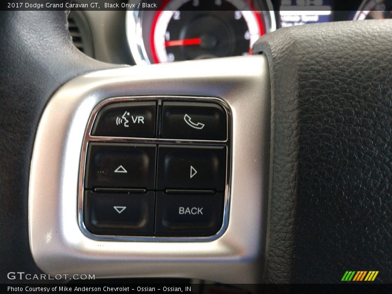 Black Onyx / Black 2017 Dodge Grand Caravan GT